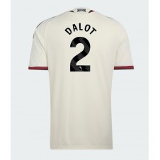 Manchester United Diogo Dalot #2 Tredje Tröja 2026-27 Korta ärmar